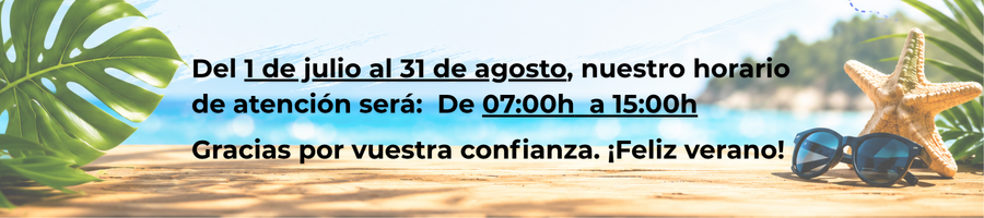 HORARIO VERANO 2026